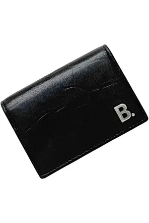 Balenciaga Pre-owned, Kobieta, Czarny, ONE SIZE, Skóra, Pre-owned skórzane portfele