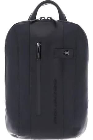 Piquadro Torebki, Kobieta, Niebieski, ONE SIZE, Smukły Urban Skórzany Plecak na i Pad Pro