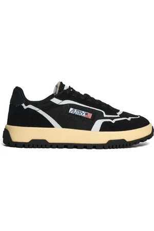 Autry Buty, Mężczyzna, Czarny, 41 EU, Zamsz, Czarne Sneakersy Nowoczesny Design Wygodne