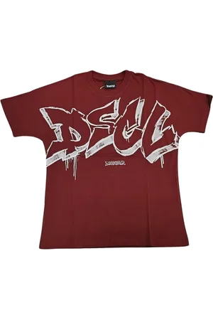 DISCLAIMER Koszulki, Mężczyzna, Czerwony, XS, Bawełna, Koszulka Jersey Bordeaux Mężczyźni