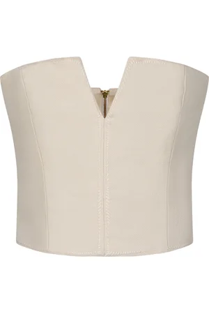ZIMMERMANN Koszulki, Kobieta, Żółty, M, Matchmaker Bustier Top