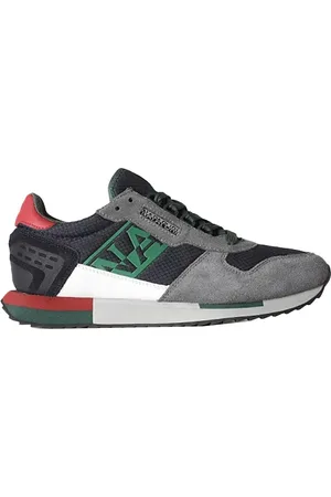 Napapijri Buty, Mężczyzna, Wielobarwność, 44 EU, Zamsz, Szara Zamszowa Sneaker Virtus