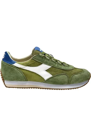 Diadora Buty, Mężczyzna, Zielony, 43 EU, Skóra, Heritage Sneaker Equipe Suede SW Zielony Mężczyzna