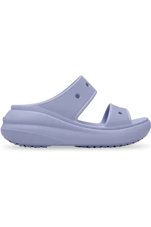 Crocs Buty, Kobieta, Fioletowy, 39 EU, Fioletowe Classic Crush Sandały
