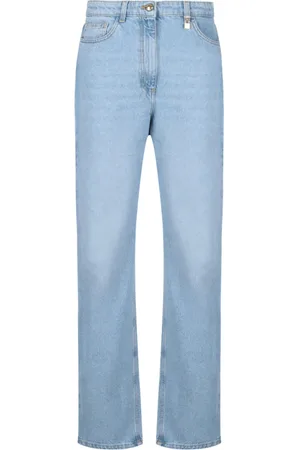 Elisabetta Franchi Jeansy, Kobieta, Niebieski, W26, Denim, Jasnoniebieskie Boyfriend Jeansy
