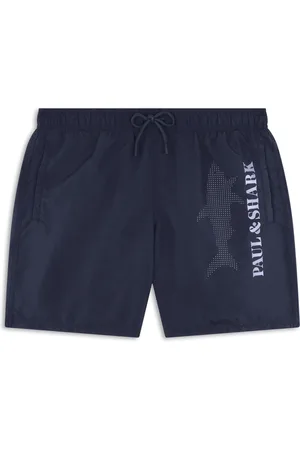 Paul & Shark Stroje kąpielowe, Mężczyzna, Niebieski, XL, Kąpielówki z odblaskowym logo