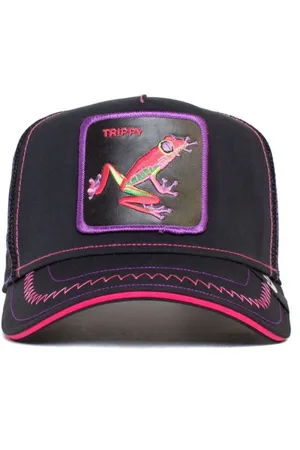 Goorin Bros. Akcesoria, Kobieta, Wielobarwność, ONE SIZE, Poliester, Specjalna Edycja Trucker Cap Trippy