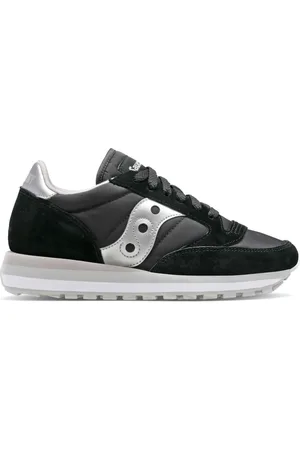 Saucony Buty, Kobieta, Czarny, 39 EU, Zamsz, Triple Czarne/Srebrne Buty Jazz Damskie