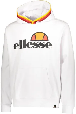Ellesse Bluzy, Mężczyzna, Biały, XL, Tęczowy kaptur dla mężczyzn