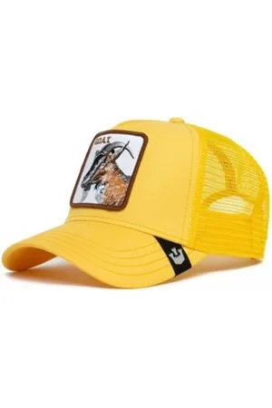 Goorin Bros. Akcesoria, Kobieta, Żółty, ONE SIZE, Bawełna, Animal Farm Trucker Cap the G.o.a.t