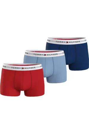 Tommy Hilfiger Bielizna, Mężczyzna, Wielobarwność, XL, Bawełna, Zestaw Bokserek w Wielu Kolorach, Bawełna