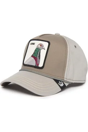 Goorin Bros. Akcesoria, Kobieta, Szary, ONE SIZE, Len, Animal Farm Trucker Cap Szary Unisex