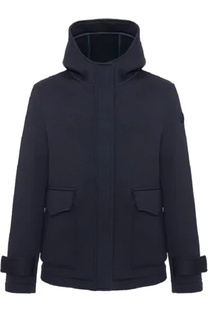 Colmar Kurtki, Mężczyzna, Niebieski, L, Niebieska Kurtka Extra Slim Fit