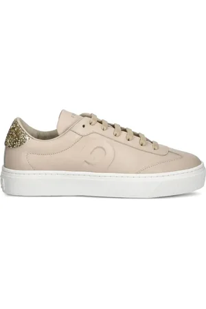 Furla Buty, Kobieta, Różowy, 39 EU, Nylon, Różowe Trampki z Wiązaniem