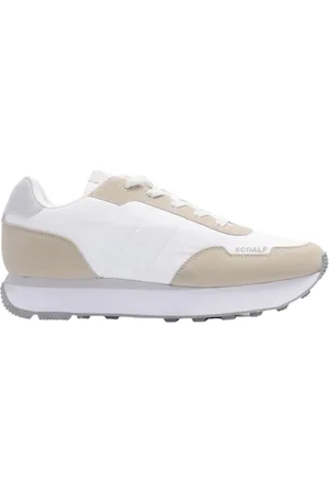 ECOALF Buty, Kobieta, Biały, 39 EU, Poliester, Sneakersy z recyklingu poliestru Mika Biały