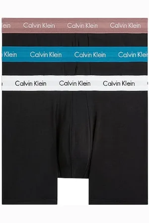 Calvin Klein Bielizna, Mężczyzna, Wielobarwność, XL, Wielokolorowe Boxer Briefs 3-Pack