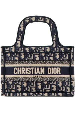 Dior Pre-owned, Kobieta, Niebieski, ONE SIZE, Pre-owned Canvas handbags