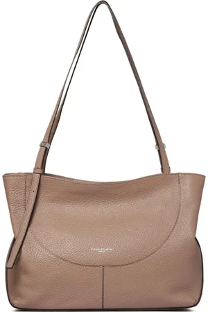 Gianni chiarini Torebki, Kobieta, Beżowy, ONE SIZE, Beżowa Torba Minerva z Klapą