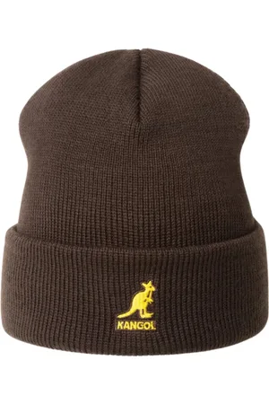 Kangol Akcesoria, Kobieta, brązowy, ONE SIZE, Brązowy Unisex Sweter z Akrilu Przyjazny dla Alergików