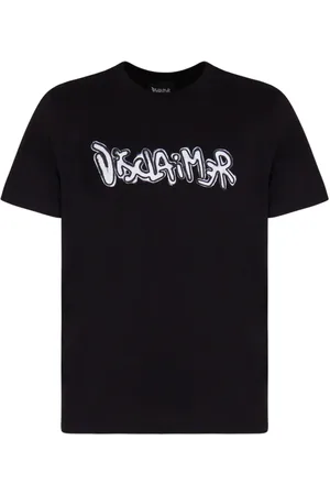 DISCLAIMER Koszulki, Mężczyzna, Biały, XL, Bawełna, Urban Jersey Koszulka Czarna