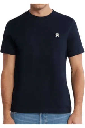 Tommy Hilfiger Koszulki, Mężczyzna, Niebieski, 2XL, Stylowe T-shirty i Pola