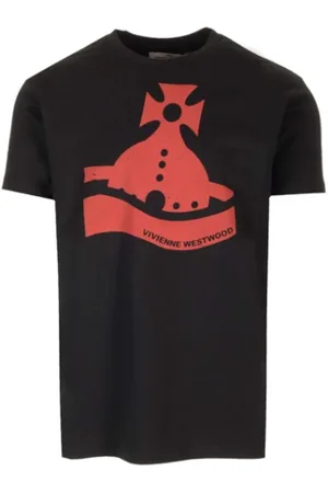 Vivienne Westwood Koszulki, Kobieta, Czarny, S, Czarne T-shirty i Pola