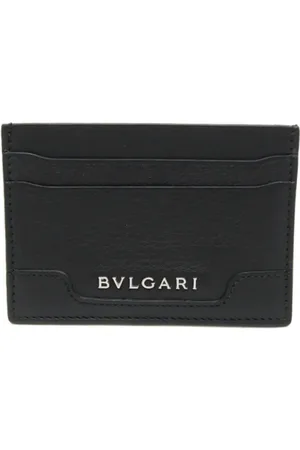 Bvlgari Pre-owned, unisex, Czarny, ONE SIZE, Skóra, Pre-owned skórzane portfele
