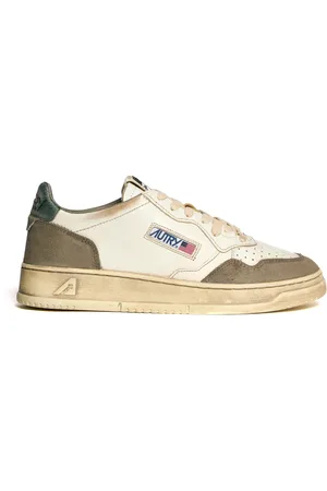 Autry Buty, Mężczyzna, Wielobarwność, 41 EU, Zamsz, Buty Sportowe ze Skóry