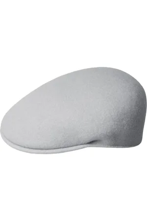 Kangol Akcesoria, Kobieta, Szary, L, Wełna, Szary Wełniany Kapelusz Ikoniczny Styl