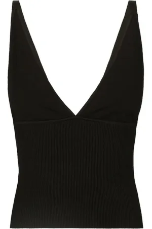 Dolce & Gabbana Koszulki, Kobieta, Czarny, S, Czarny Top dla Kobiet