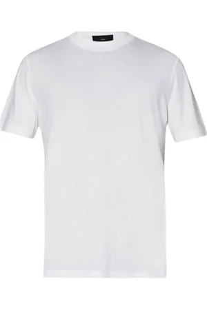 Liu Jo Koszulki, Mężczyzna, Biały, L, Casual T-shirt z 67% Lyocell i 33% Bawełny