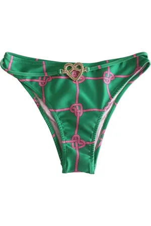 Chiara Ferragni Stroje kąpielowe, Kobieta, Zielony, L, Zielone Damskie Dół Bikini