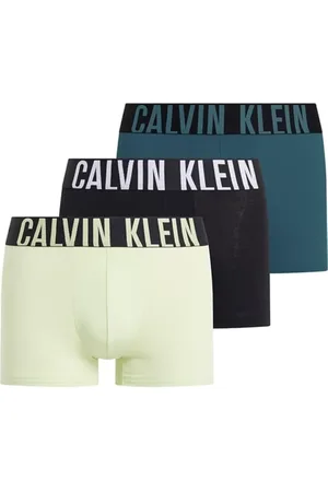 Calvin Klein Bielizna, Mężczyzna, Wielobarwność, L, Wielokolorowe Bokserki 3 Pack Elastyczny Pas