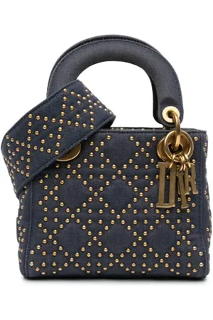 Dior Pre-owned, Kobieta, Niebieski, ONE SIZE, Denim, Pre-owned Denim dior-bags