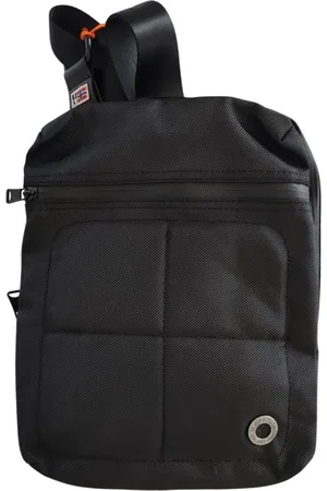 Napapijri Torebki, Kobieta, Czarny, ONE SIZE, Poliester, Wodoodporna torba na zamek błyskawiczny czarna unisex