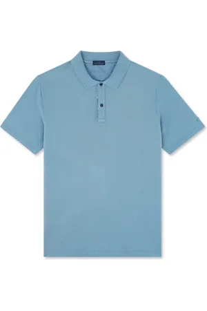 Paul & Shark Koszulki, Mężczyzna, Niebieski, XL, Pikowany Polo z Bawełny