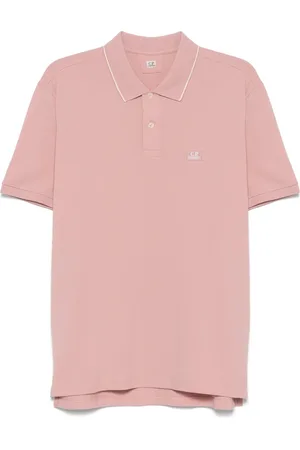 C.P. Company Koszulki, Mężczyzna, Różowy, M, Misty Rose Polo Shirt