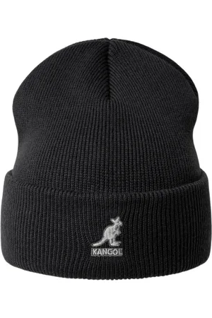 Kangol Akcesoria, Kobieta, Czarny, ONE SIZE, Czarny Unisex Sweter z Akrilu Przyjazny dla Alergików