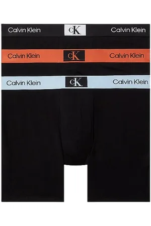 Calvin Klein Bielizna, Mężczyzna, Wielobarwność, XL, Czarne Boxerki z Logo na Pasku