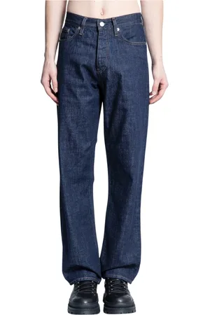 Sunflower Jeansy, Mężczyzna, Niebieski, W34, Denim, Denim Wide Twist Jeansy