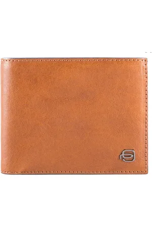 Piquadro Akcesoria, Mężczyzna, brązowy, ONE SIZE, Skóra, Portfel Skórzany Cognac Mężczyzna Ochrona Rfid
