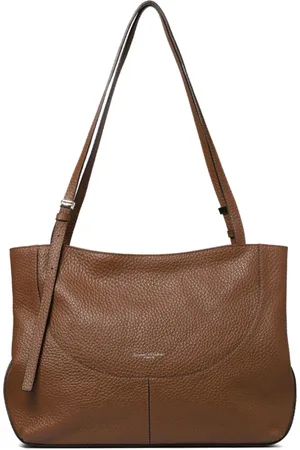 Gianni chiarini Torebki, Kobieta, brązowy, ONE SIZE, Brązowa Torba Minerva z Klapką