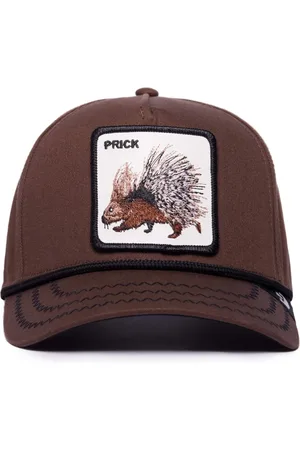 Goorin Bros. Akcesoria, Kobieta, brązowy, ONE SIZE, Len, Animal Farm Trucker Cap Brązowy Unisex