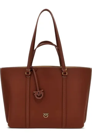 Pinko Torebki, Kobieta, brązowy, ONE SIZE, Torba Lovebirds Brązowa