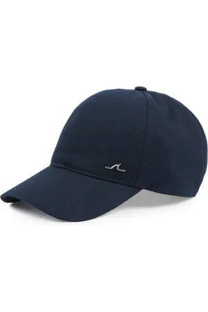 Paul & Shark Akcesoria, Mężczyzna, Niebieski, XL, Bawełniana czapka baseballowa z płetwą rekina