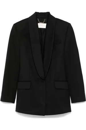 ZIMMERMANN Kurtki, Kobieta, Czarny, M, Czarne kurtki dla stylowego wyglądu
