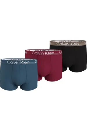 Calvin Klein Bielizna, Mężczyzna, Wielobarwność, M, Wielokolorowe Bokserki 3 Pack Elastyczny Pas