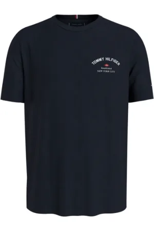 Tommy Hilfiger Koszulki, Mężczyzna, Niebieski, 2XL, Stylowe T-shirty i Pola