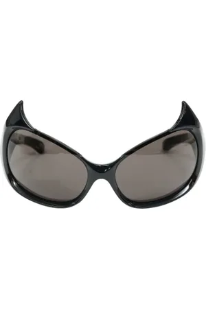 Balenciaga Pre-owned, Mężczyzna, Czarny, ONE SIZE, Nylon, Pre-owned Acetate sunglasses
