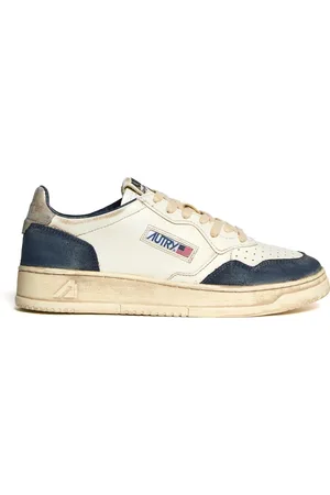Autry Buty, Mężczyzna, Wielobarwność, 44 EU, Zamsz, Eleganckie Sneakersy Niebiesko/Srebrne